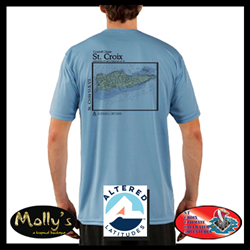 Coastal Classic Solar Ss - Columbia Blue